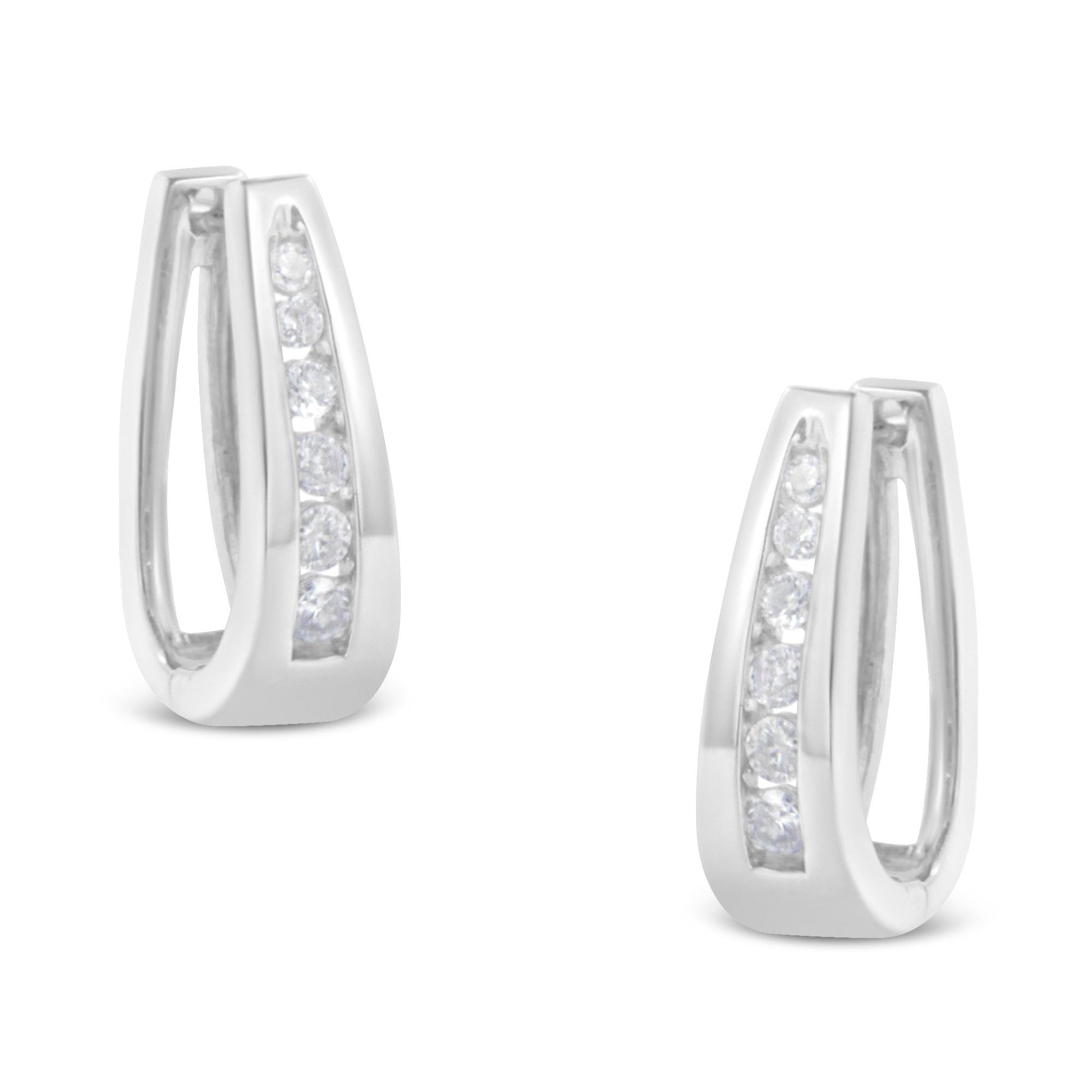 14K Gold Round-Cut Diamond Stud Earring (1/4 - 2 cttw, J-K Color, I2-I3  Clarity)