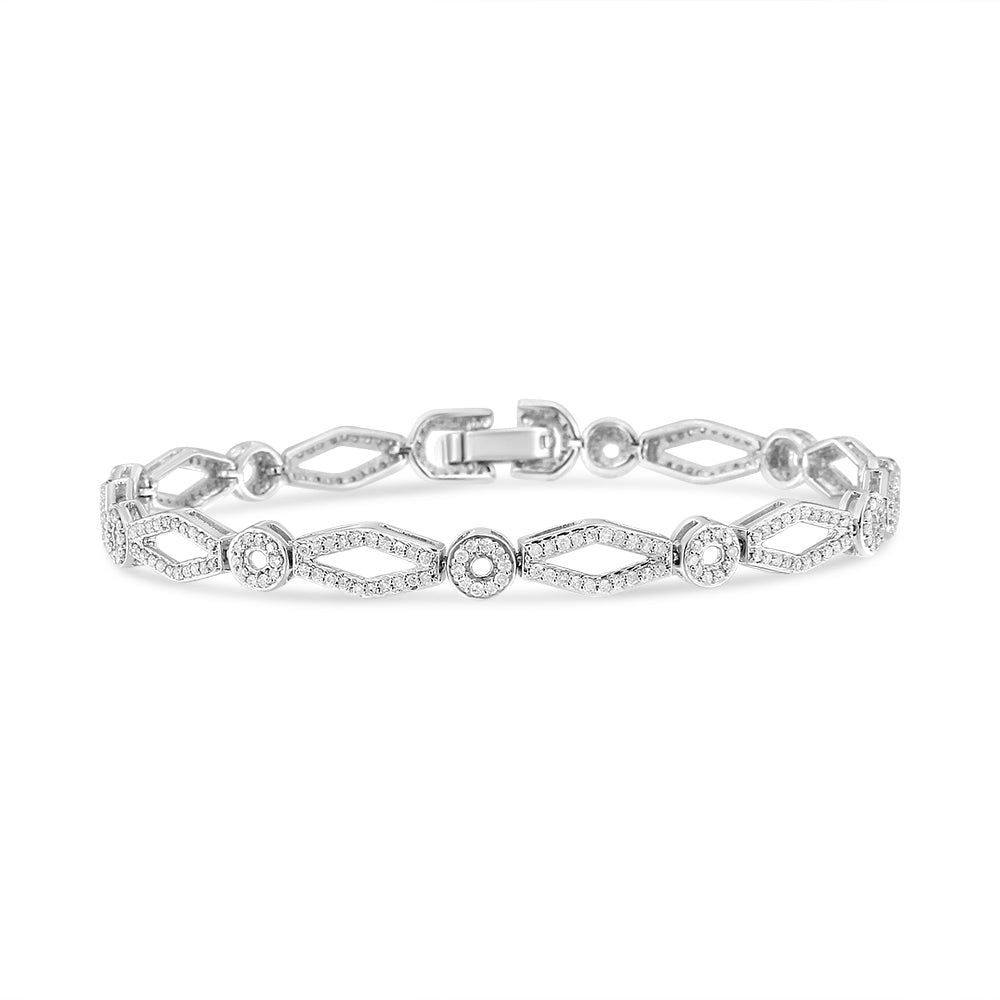 YouBella Jewellery Celebrity Inspired American Diamond Studded Bracelet  Bangles for Girls and Women (Silver) (2.4) : Amazon.in: Jewellery